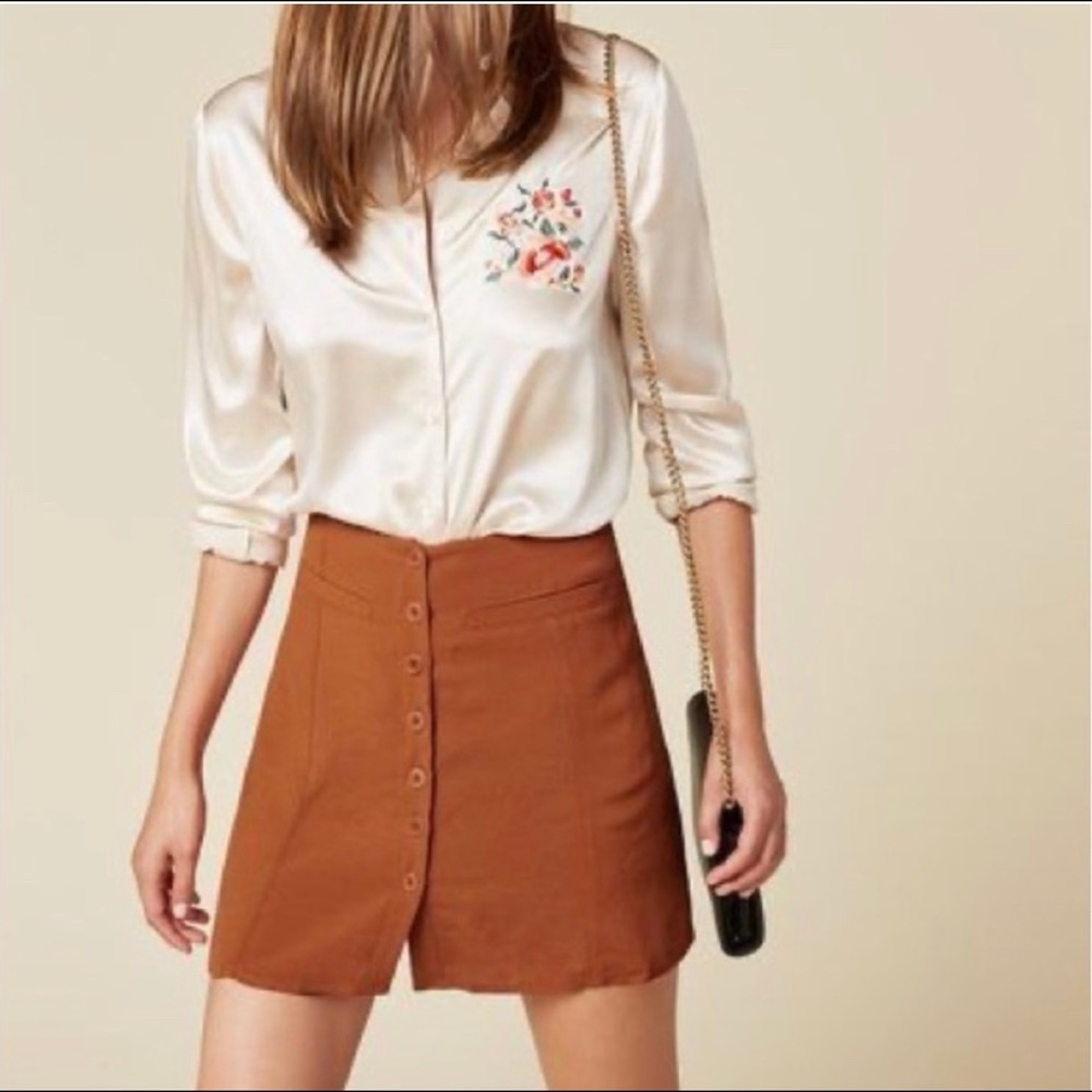 Reformation Kindling Skirt
